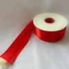 1.5" x 50 Yards Gift Square Single Face Polyester Satin Ribbon, Poppy Red Satin Ribbon for Crafts, Gift, Hair Bows, Wedding Party Decoration, Bow Making & Other Projects (Poppy Red) view 1
