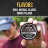 10 Cans, BaccOff, Classic Straight Long Cut, Bold and Natural Flavor, Realistic Moist Alternative view 3