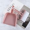 Mini Broom and Dustpan Set Small Desktop Cleaning Brush Portable Cleaning Dust Pan and Brush for Desk, Table, Home, Car(3PCS/Set) view 4
