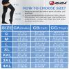 Ailaka Thigh High Medical Compression Stockings for Women Men, Open Toe Firm 20-30 mmHg Graduated Compression with Silicone Band for Varicose Veins, Edema, Post-Surgery view 4