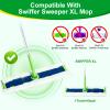 40 Count XL Heavy Duty Dry Sweeping Cloths for Swiffer Sweeper XL Mop - Disposable X-Large Pet Refill - Thickened Multi-Surface Dry Mopping Pad Refills for Floor Cleaning view 2