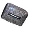 Tissue Box Cover, Car Tissue Holder with Diamonds, Sparkling Car Tissue Box Holder Mask Holder, Diamond Rhinstone Tissue Case Box Interior Decor view 2
