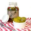 Jan's Pickles - Spicy Sweet Garlic Dill Pickle Chunks (4 Jars) Kosher, Homemade, Gourmet Flavored and Sliced Dills | 32 fl oz (1 qt) | Spicy, Sweet, and Garlic Flavor Combinations Available view 3
