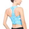 YMGSCC Brace Support Belt Adjustable Back Posture Corrector Clavicle Spine Back Shoulder Lumbar Posture Correction Corset for Posture(Blue,Small) view 1