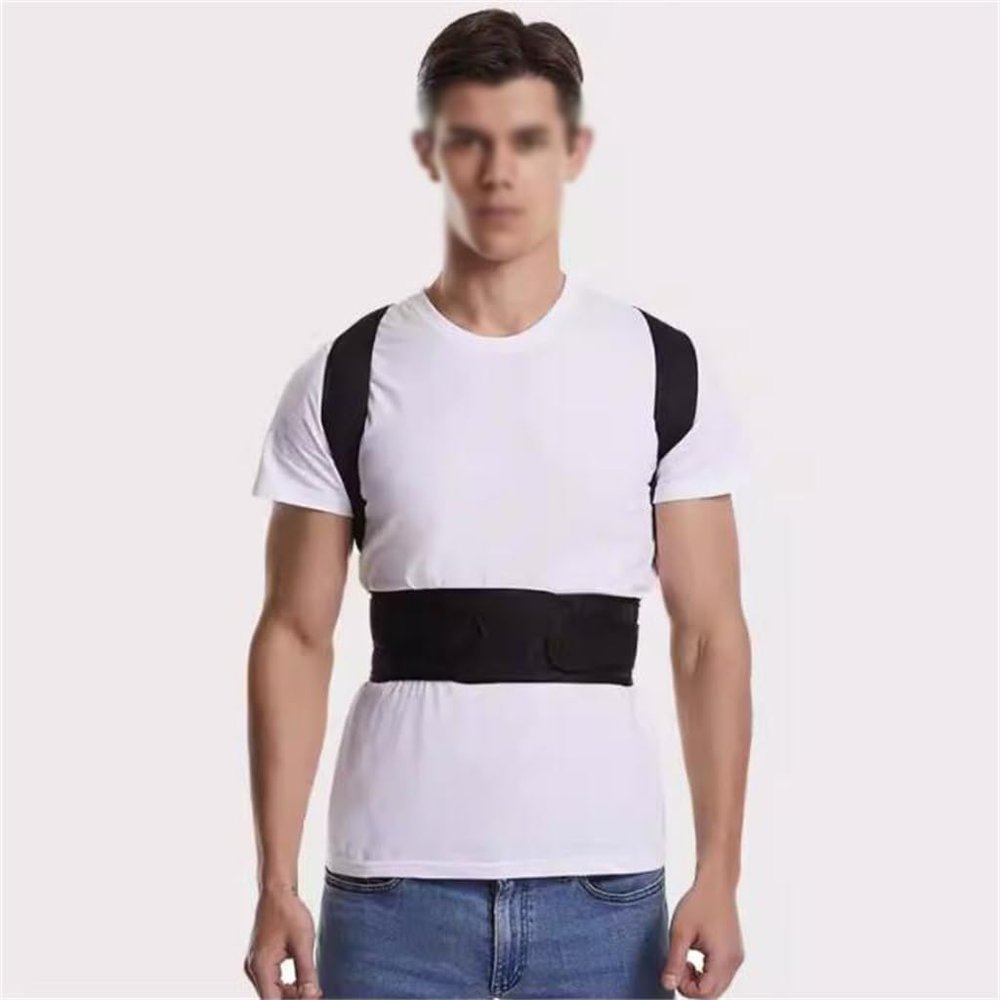 YMGSCC Correct Scoliosis Artifact Hunchback Orthotic Man Straight Back Invisible Female Orthotic with The Elderly(Medium)