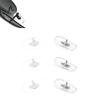 3 Pairs Support Glasses Nose Pad Glasses Accessories Clip-on Mount Type Eyeglasses Nose Pad (Clear) view 1
