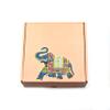 20 Pcs Multipurpose Decorative Folding Paper Box with Elephant Print Rectangle Cardboard DIY Box for Gift Hamper, Festival Gift Wrap Boxes view 2