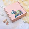 20 Pcs Multipurpose Decorative Folding Paper Box with Elephant Print Rectangle Cardboard DIY Box for Gift Hamper, Festival Gift Wrap Boxes view 4
