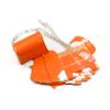 8 Pcs Multipurpose Decorative Folding Storage Paper Box with Handle DIY Orange Box for Gift Hamper, Festival Gift Wrap Boxes view 2