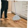 HAPINARY 2sets Water Absorption Broom Cover Replacement for Broom Washable Mop Pad Floor Sweeper Cover Home 2pcs*2 Random Color view 3