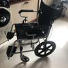 1 Pair Wheelchair Rear Wheel Assembly, 16 Inch Anti-Slip Replacement Solid Urethane Tire, ABS Plastic Wheel Hub with Metal Bearings view 2