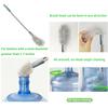 2-Pack Bucket Brush, Kettle Brush, Cleaning Extra Long Bottles, Gallon Jug Cleaner, Water Bottle Cleaner. view 2