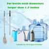 2-Pack Bucket Brush, Kettle Brush, Cleaning Extra Long Bottles, Gallon Jug Cleaner, Water Bottle Cleaner. view 4