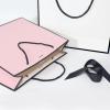 5 | 12 | 25 | 50 Pack Gift Bag with Bow Ribbon Horizontal Paper Gift Bags Bulk for Women Men,with Handles for Birthday Wedding Bridesmaid Party Favor Shopping Retail Gift Sacks (Pink, 12.6x4.3x10.5 Inch (Pack of 12)) view 4