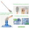 2-Pack Bucket Brush, Bottle Brush for Cleaning Extra Long Bottles, Gallon Jug Cleaner, Water Bottle Cleaner. view 2