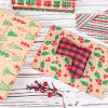 32pcs Christmas Wrapping Paper, 19.69x13.78in Christmas Tissue Paper Sheets for Gift Bags Holiday Gift Wrap for Packaging Xmas Gift Boxes Wine Bottle Party DIY Crafts Arts (4 Styles) view 4