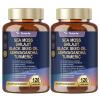 25-in-1 Sea Moss Capsules, 120 Capsules per Bottle, 2 Bottles view 1
