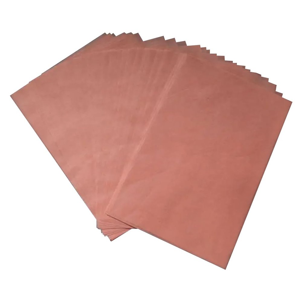 Gumney 100 Sheets A5 Liner Tissue Paper, 8.26"x5.51" Recyclable Handmade Translucent Gift Wrapping Kraft Paper for Gift Packaging Clothing DIY Crafts Art Projects(Light Pink)