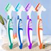 Healeved 4pcs Dual-Sided Tooth Cleaning Brush Ergonomic Non- Handle for Brush for Optimal Oral for Daily Use view 3