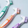 Healeved 4pcs Dual-Sided Tooth Cleaning Brush Ergonomic Non- Handle for Brush for Optimal Oral for Daily Use view 4