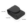 Lighter Box Holder for Belt, Portable Lighter Holder, Magnetic Buckle, Lighter Waist Case for Daily Carrying, Anti-Scratch (Black) view 2