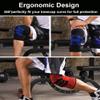 2 Pack Knee Sleeves for Men Women, Compression Knee Brace Knee Sleeve with Side Stabilizers & Patella Gel Pad, Knee Bands for Pain Relief Knee Braces for Knee Pain Knee Brace for Arthritis Pain and Support (Red, Medium) view 2