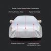 Car Cover for Mercedes Benz AMG CLA Coupe CLA180/CLA200/CLA220d/CLA250/CLA250e/CLA260/CLA 35/CLA 45 Coupe 5-Doors All Weather Waterproof Rain Snow UV Windproof Protection Cover with Reflective Strips view 3