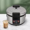 16L/ 4.23 Gal Commercial Boba Maker, Automatic Pearl Tapioca Cooker for Boba Tea & Bubble Tea & Milk Tea, Boba Cooker with Touchscreen, Timer, for Restaurants, Milk Tea Stores, Dessert Stores view 2