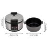 16L/ 4.23 Gal Commercial Boba Maker, Automatic Pearl Tapioca Cooker for Boba Tea & Bubble Tea & Milk Tea, Boba Cooker with Touchscreen, Timer, for Restaurants, Milk Tea Stores, Dessert Stores view 4