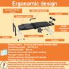 Benediction Life Multifunctional Cervical and Lumbar Spine Stretcher Folding Traction Table Lumbar Spinal Decompression Devices Back Stretch Portable Therapy Massage Table for Cervical Spine |US STOCK view 4