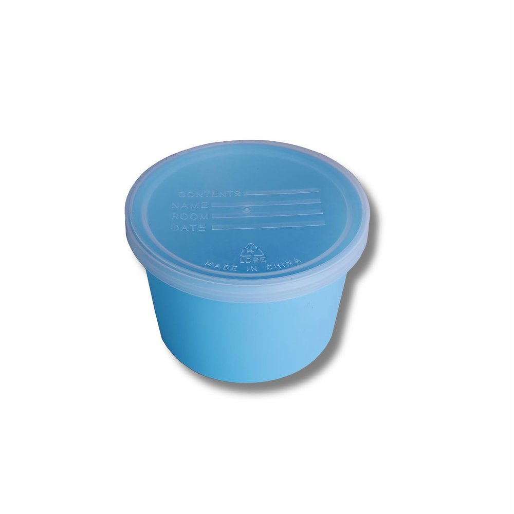 SurgiMac Denture Cup - Secure Storage and Cleaning Solution for Dentures and Dental Appliances, High-Gloss Finish, Easy-to-Read Graduations | Case of 250