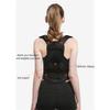 YMGSCC Adjustable Posture Corrector Back Support Shoulder Postural Fixer Tape Back Posture for Women Corset for Posture(L Code) view 3