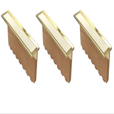 adorini Label Clips Metal - gold pack of 3