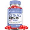 Justified Laboratories Microbio Keto ACV Gummies Extreme 2000MG Micro Bio Keto Gummies Apple Cider Vinegar Formulated with Pomegranate Beet Juice Powder B12 Vegan Non GMO 60 Gummys view 1