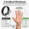AcuBracelet Menopause Acupressure Bracelet for Sleep, Balance & Comfort Clary Sage Infused, Slip-On Band for Natural Cooling Support, Stress & Mood Management (Black, S 6) view 4