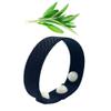 AcuBracelet Menopause Acupressure Bracelet for Sleep, Balance & Comfort  Clary Sage Infused, Slip-On Band for Natural Cooling Support, Stress & Mood Management (Black, XL 9) view 1