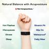 AcuBracelet Menopause Acupressure Bracelet for Sleep, Balance & Comfort  Clary Sage Infused, Slip-On Band for Natural Cooling Support, Stress & Mood Management (Black, XL 9) view 2