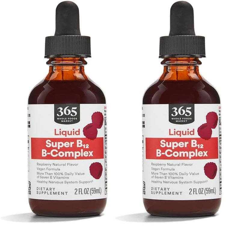 365 by Whole Foods Market, Vitamin B Complex Gly, 2 Fl Oz (Pack of 2)
