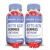 Justified Laboratories 2 Pack Microbio Keto ACV Gummies Extreme 2000MG Micro Bio Keto Gummies Apple Cider Vinegar Formulated with Pomegranate Beet Juice Powder B12 Vegan Non GMO 120 Gummys view 1