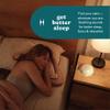 Homedics Sleep Better Portable Sound Machine, Night Light,12 Soothing Sounds Including White Noise, Rain, and Thunderstorm, Ultra-Portable Design, Auto-Off Timer, Ideal for Travel & Baby Sleep, Cream view 2