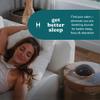 Homedics Sleep Better Portable Sound Machine, Night Light,12 Soothing Sounds Including White Noise, Rain, and Thunderstorm, Ultra-Portable Design, Auto-Off Timer, Ideal for Travel & Baby Sleep, Black view 2