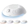 Homedics Sleep Better Portable Sound Machine, Night Light,12 Soothing Sounds Including White Noise, Rain, and Thunderstorm, Ultra-Portable Design, Auto-Off Timer, Ideal for Travel & Baby Sleep view 1