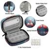 Hsnar Love Flamingo Print Weekly Pill Case Travel Pill Container with Removable 7 Day Pill Organizer for Fish Oil Vitamin Supplement view 3