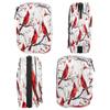 Hsnar Christmas Red Bird Weekly Pill Case Travel Pill Container with Removable 7 Day Pill Organizer for Fish Oil Vitamin Supplement view 4
