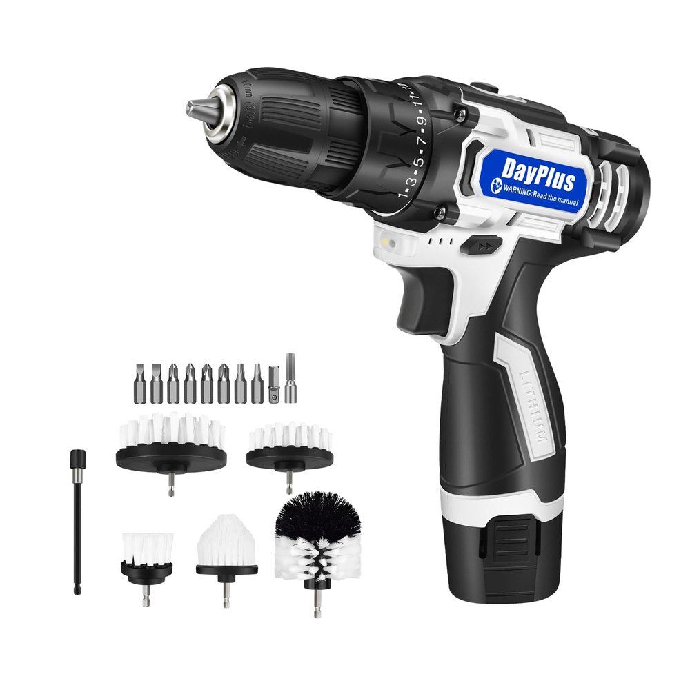 10 in 1 Hand Cleaning Brush with Electric Spin Scrubber, Cordless Turbo Scrubbing Tool Electric Spin Scrubber, Turbo Scrubbing Cleaning Brush