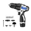 10 in 1 Hand Cleaning Brush with Electric Spin Scrubber, Cordless Turbo Scrubbing Tool Electric Spin Scrubber, Turbo Scrubbing Cleaning Brush view 1