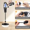 10 in 1 Hand Cleaning Brush with Electric Spin Scrubber, Cordless Turbo Scrubbing Tool Electric Spin Scrubber, Turbo Scrubbing Cleaning Brush view 4