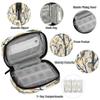 Hsnar Owl Branch Weekly Pill Case Travel Pill Container with Removable 7 Day Pill Organizer for Fish Oil Vitamin Supplement view 3