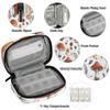 Hsnar Watercolor Mushrooms Weekly Pill Case Travel Pill Container with Removable 7 Day Pill Organizer for Fish Oil Vitamin Supplement view 3