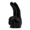 Fashionable and Trendy Magic Wand Attachment, Soft TPR Head Cover, Increases Quality of Life,1.77-inch Inner Diameter, Compatible with Hitachi by QDHGCFOC (Black,E) view 1